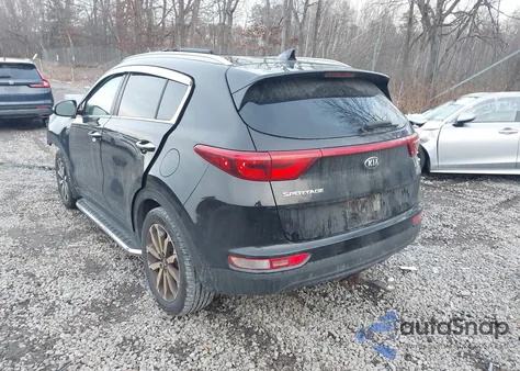 2017 Kia Sportage Ex из США, поврежденный, VIN KNDPNCAC8H7261499